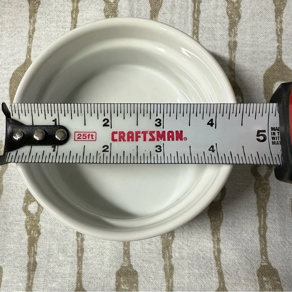 BIA Cordon Bleu 10 oz Soufflé Dish – Classic White Porcelain Set of 2
